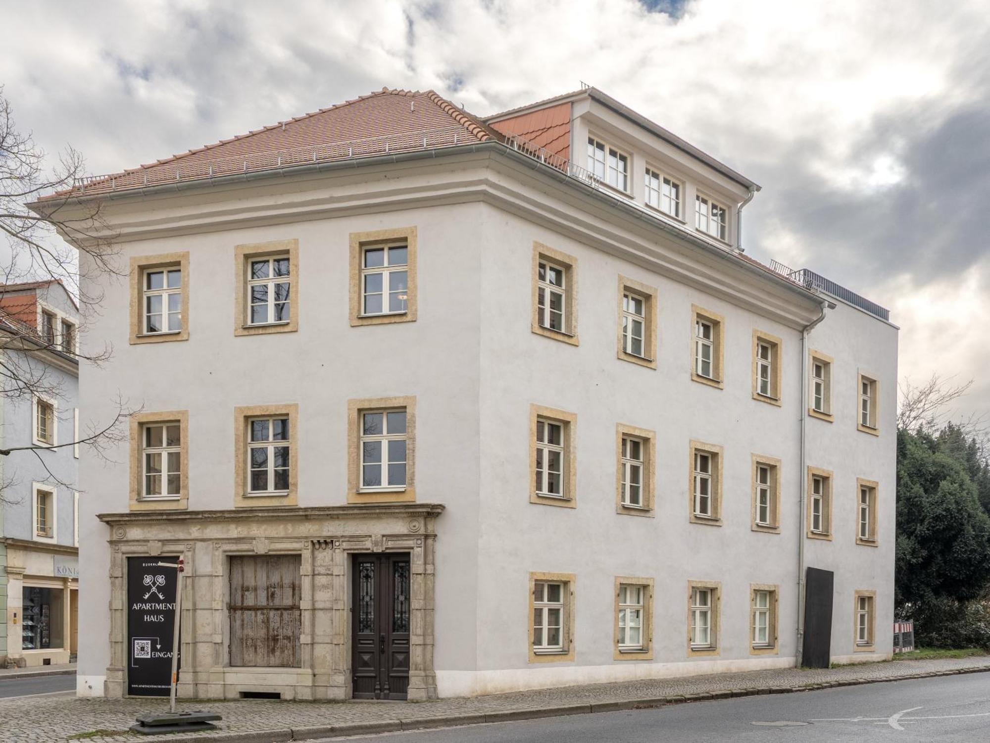 Apartmenthaus Burkhardt Meißen Exterior foto